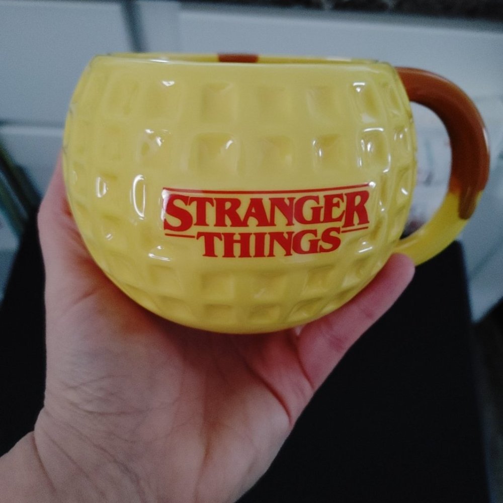 NEW Stranger Things Waffle Mug, 18 oz